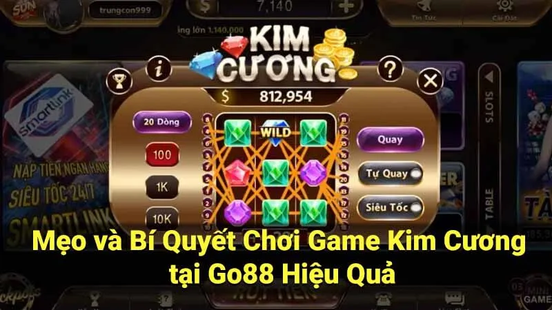 Mẹo và Bí Quyết Chơi Game Kim Cương tại Go88 Hiệu Quả