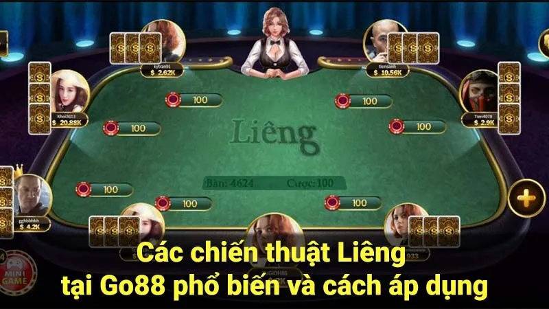 Các chiến thuật Liêng tại Go88 phổ biến và cách áp dụng